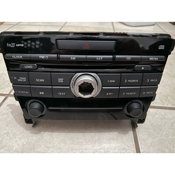 Mazda Car Stereo Radio Audio System CD Player Black - Picture 1 of 6